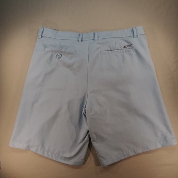 Greg Norman for Tasso Elba Golf Shorts Men’s 38 Light Blue Performance - Picture 5 of 8
